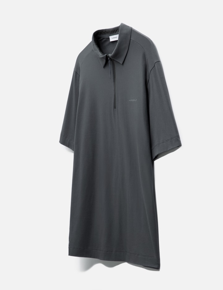 HYPEGOLF x POST ARCHIVE FACTION (PAF) Half Zip-Up Polo T-shirts