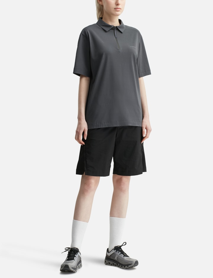 HYPEGOLF x POST ARCHIVE FACTION (PAF) Half Zip-Up Polo T-shirts