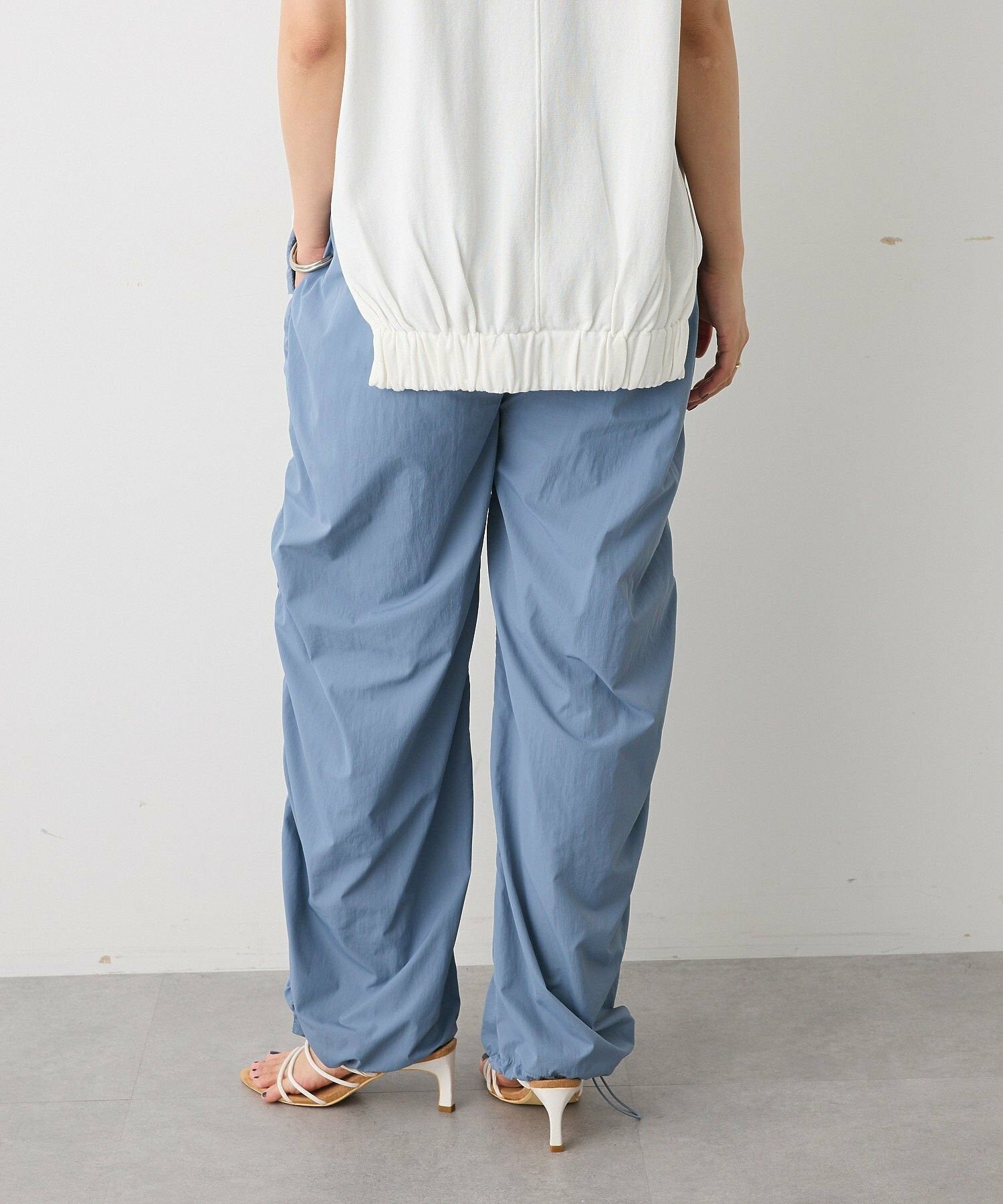 Sui Side Shirred Cargo Pants