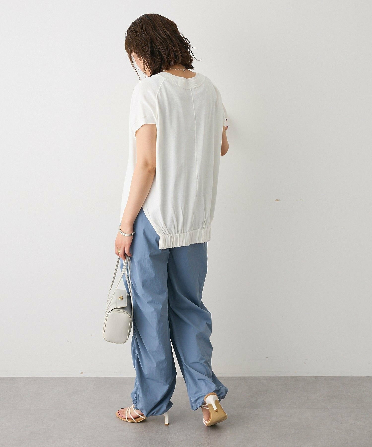 Sui Side Shirred Cargo Pants