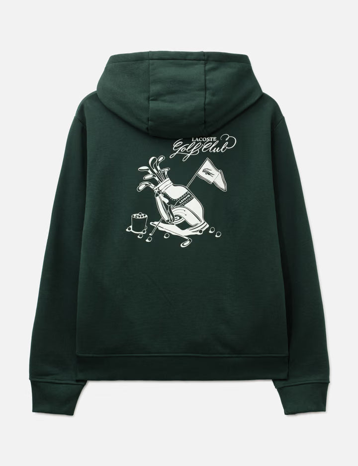 Printed Graphic Golf Hoodie