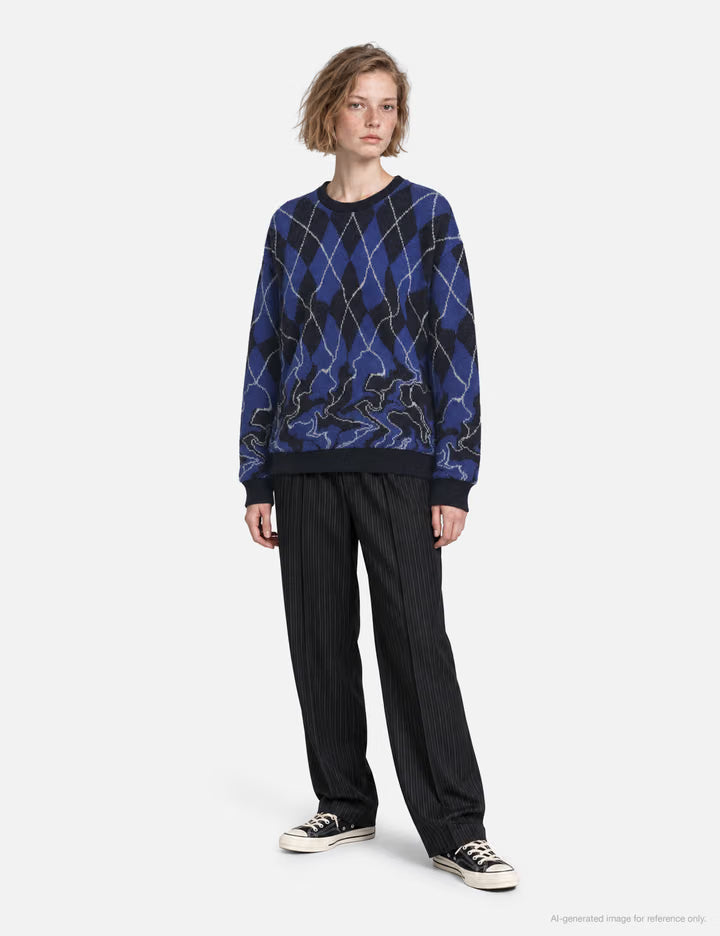 Printed Slack Pants