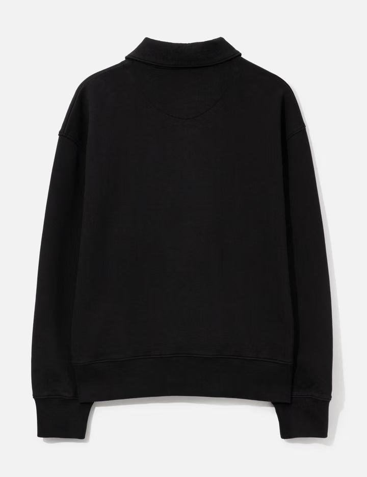Profile Fox Zipped Polo Sweatshirt