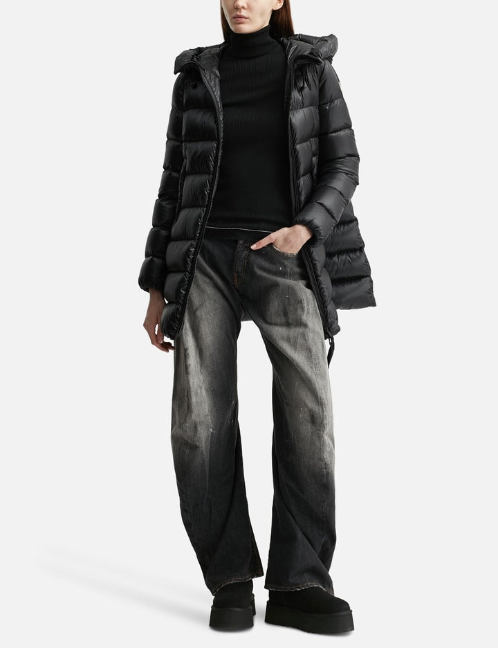 Suyenne Hooded Mid-Length Down Jacket