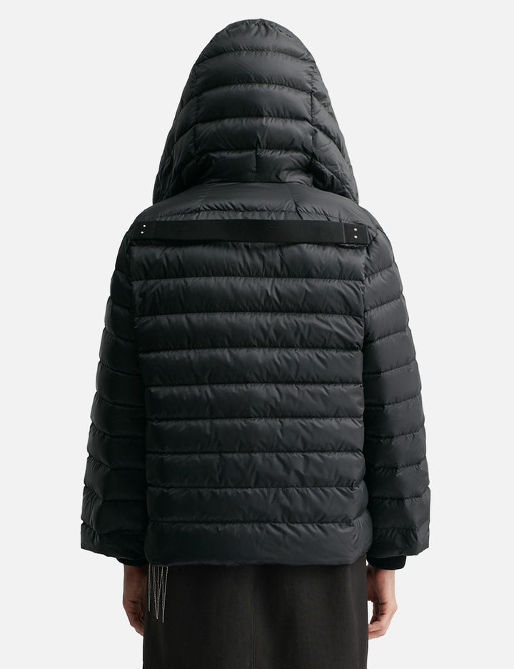 Moncler + Rick Owens Ziplock Hooded Short Down Jacket