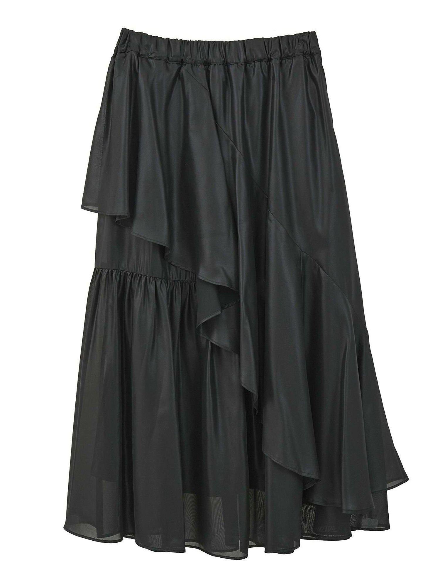 Himari Shiny Ruffle Skirt