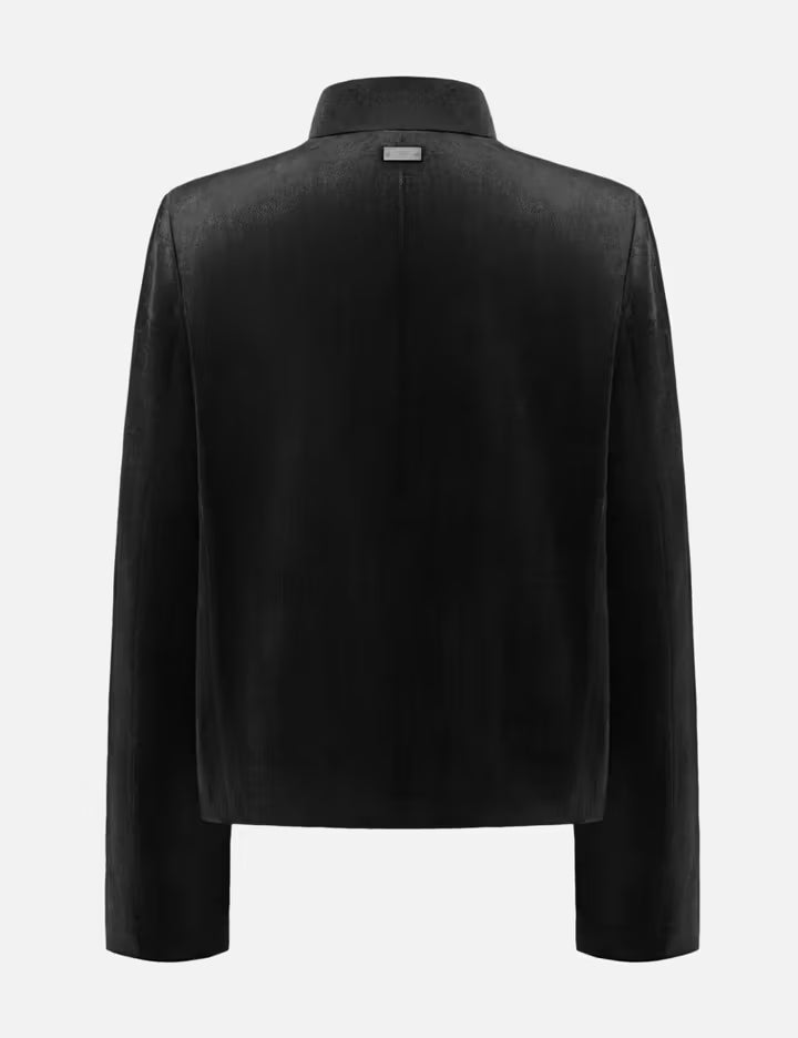 Reset Velvet Stand-Collar Jacket