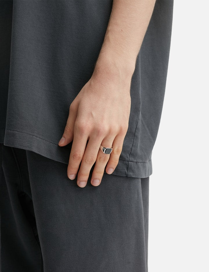 Kay Ring Black Larvikite