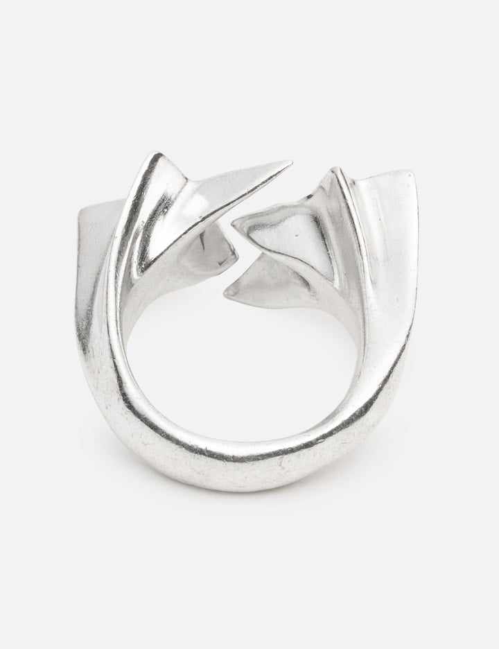 Green Two Stone Ring