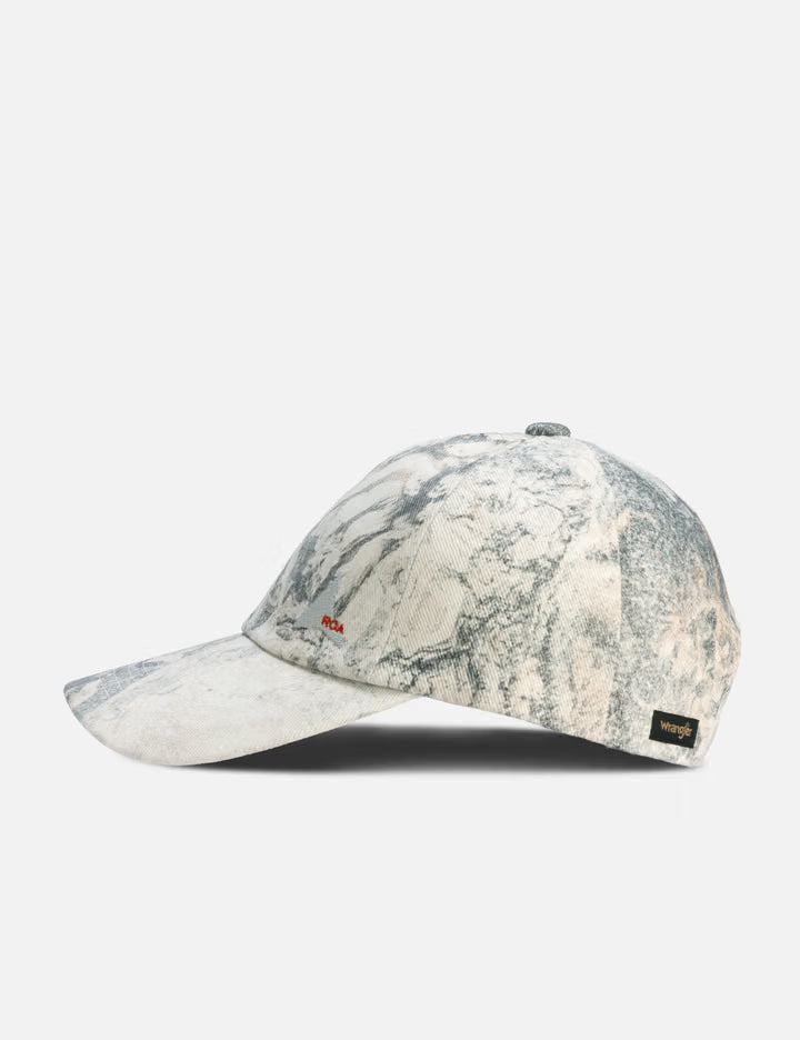ROA X Wrangler Denim 6 Panel Cap Washed Pattern