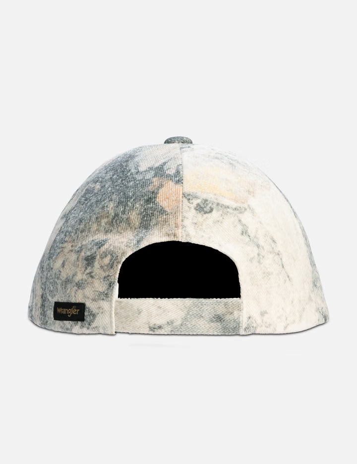 ROA X Wrangler Denim 6 Panel Cap Washed Pattern
