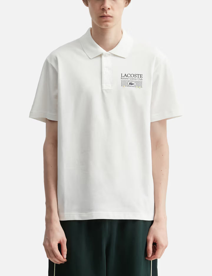 Roland-Garros Edition Petit Piqué Polo Shirt