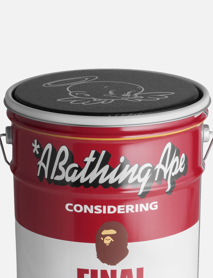 Saint Michael X BAPE Can Stool