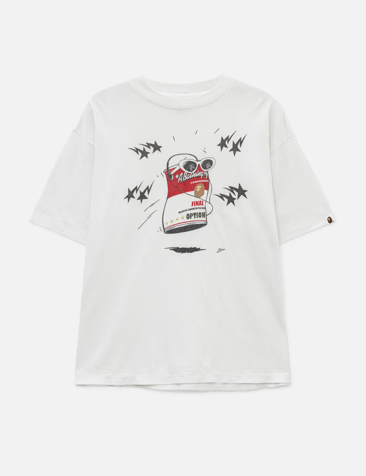 SAINT Mxxxxxx X BAPE Dancing Can T-Shirt