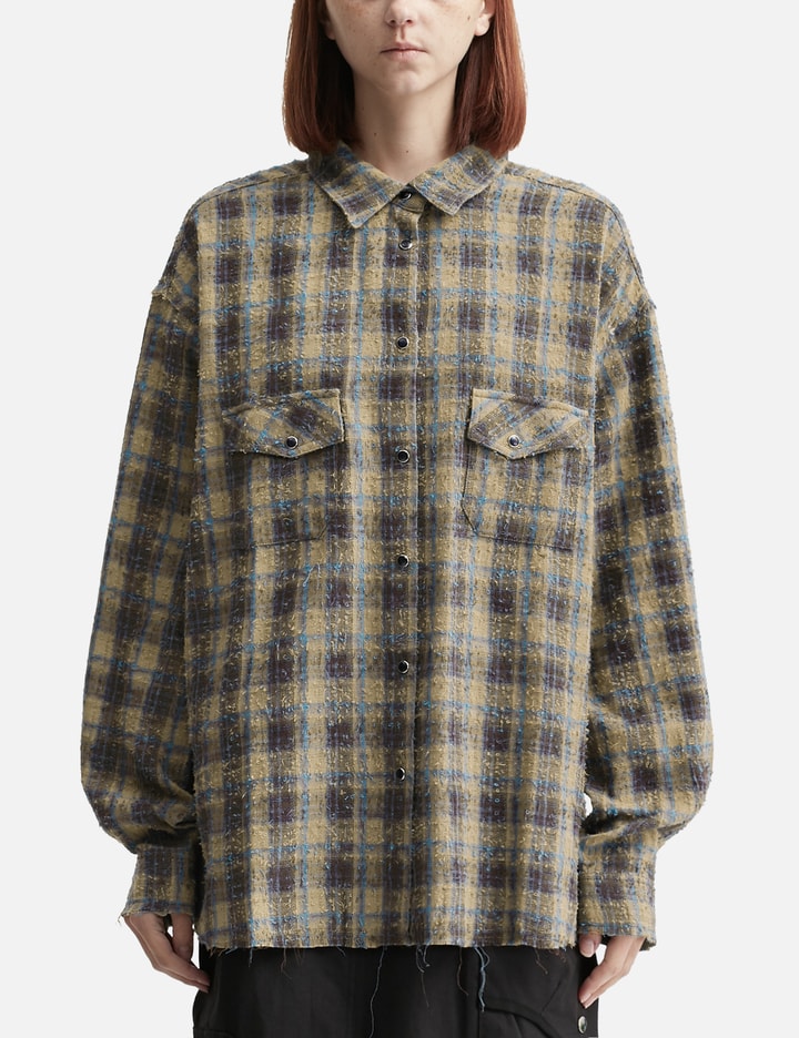 Raw Cut Check Shirt