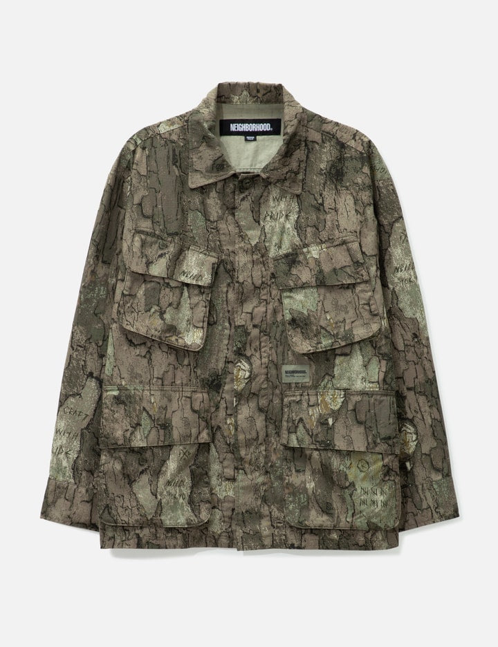 CAMOUFLAGE FATIGUE JACKET
