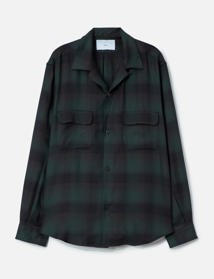Plaid Open Collor Shirts