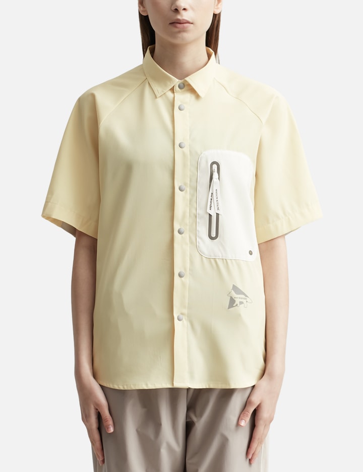 and Wander x Maison Kitsuné Hiking Shirt