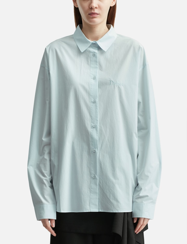 DEINET Logo Wrap Shirts Light Blue