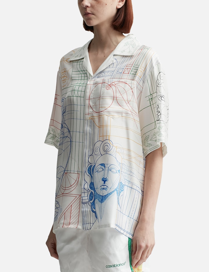 Long Sleeve Cuban Collar Shirt