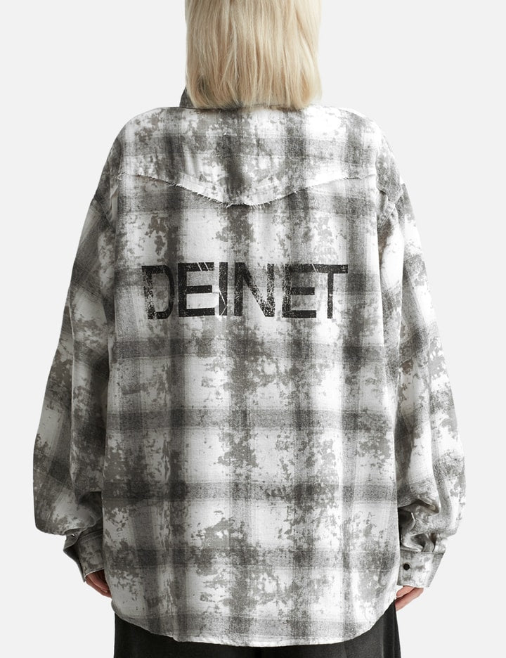 Vintage Smudged Check Shirt