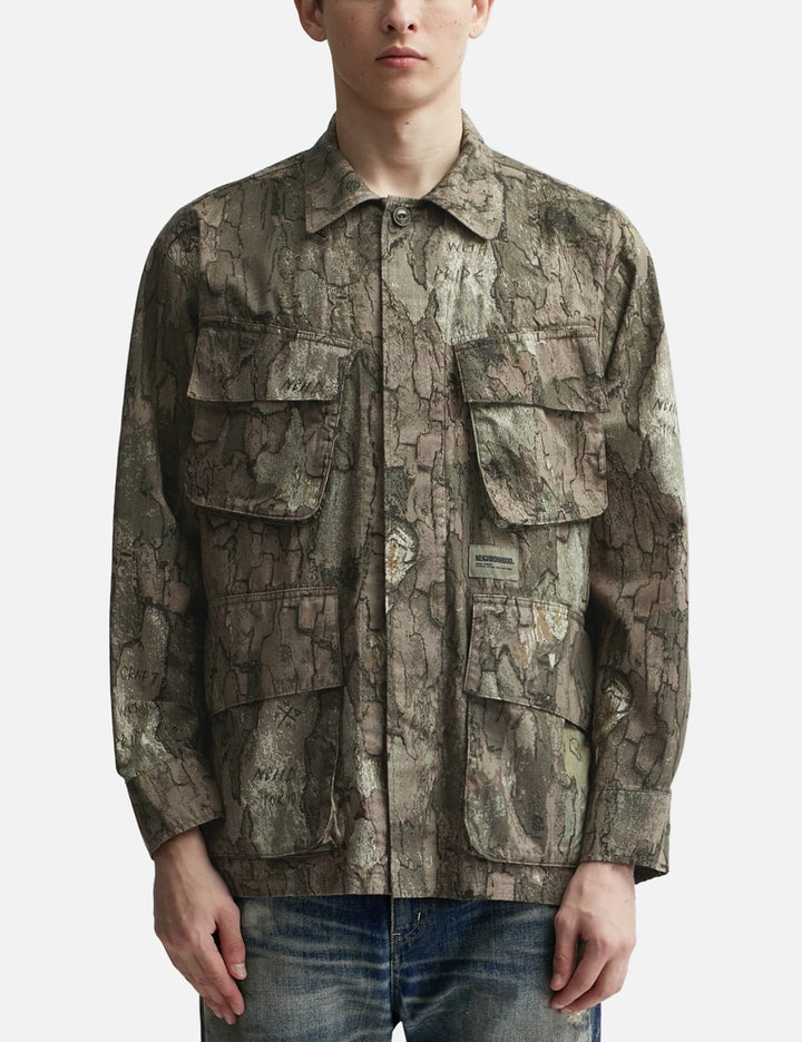 CAMOUFLAGE FATIGUE JACKET
