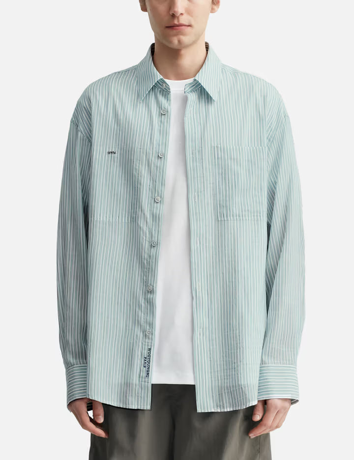 Logo Pocket Stripe Shirt
