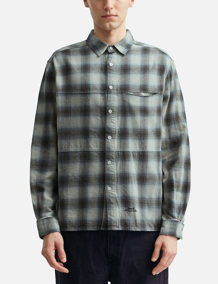 Plaid Panel Shirt