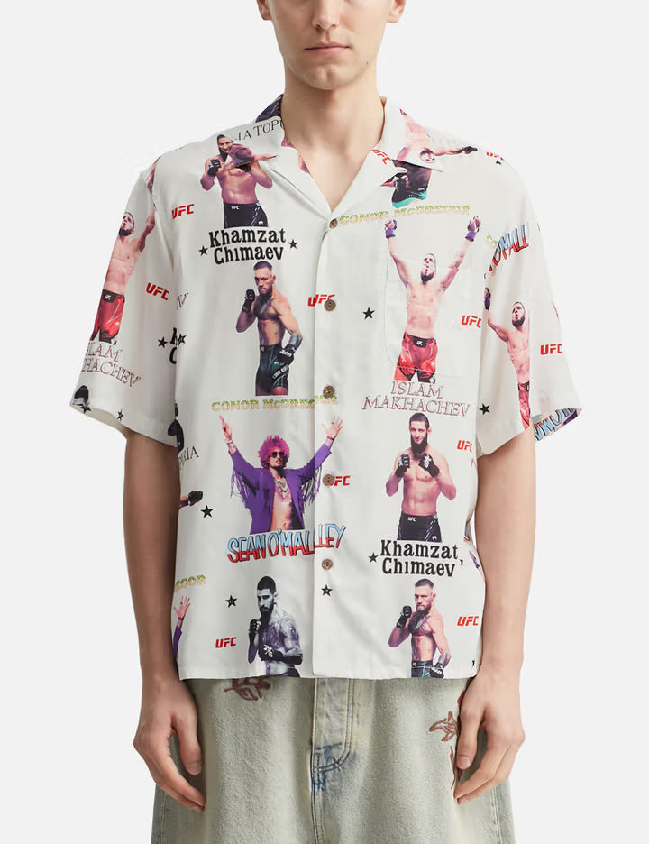 UFC Short Sleeves Hawaiian Shirt