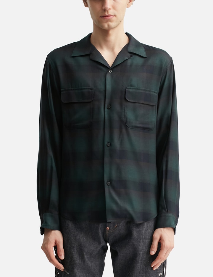 Plaid Open Collor Shirts