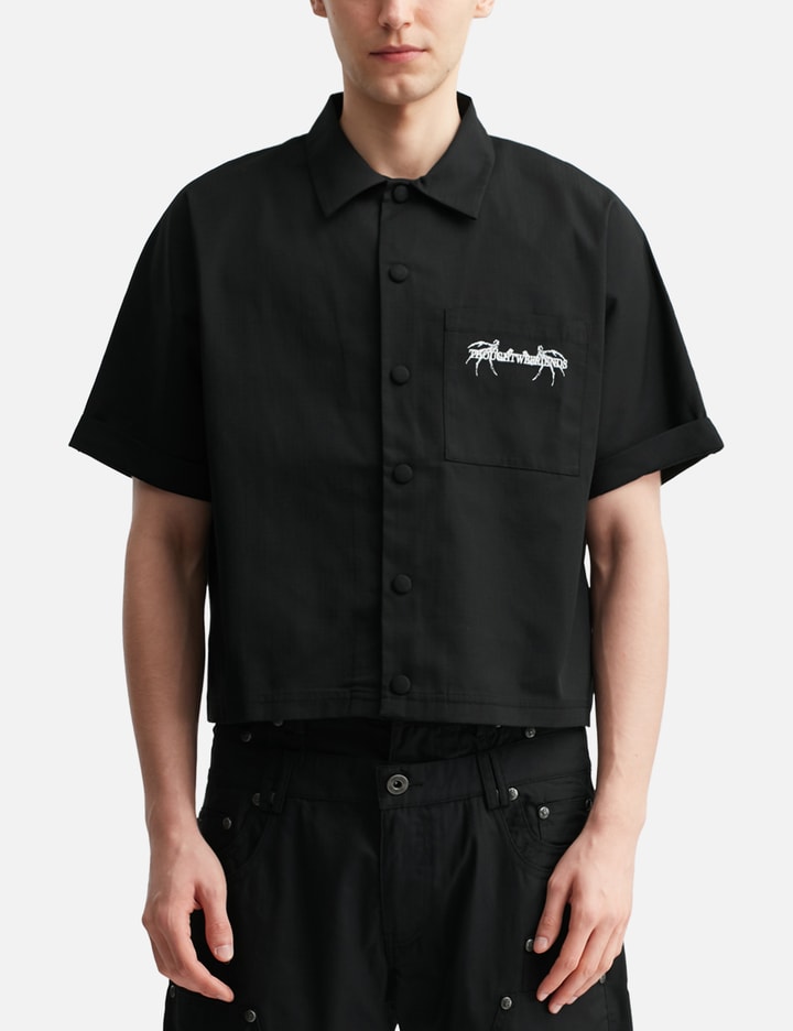"Cassian" Embroidered Work Shirt