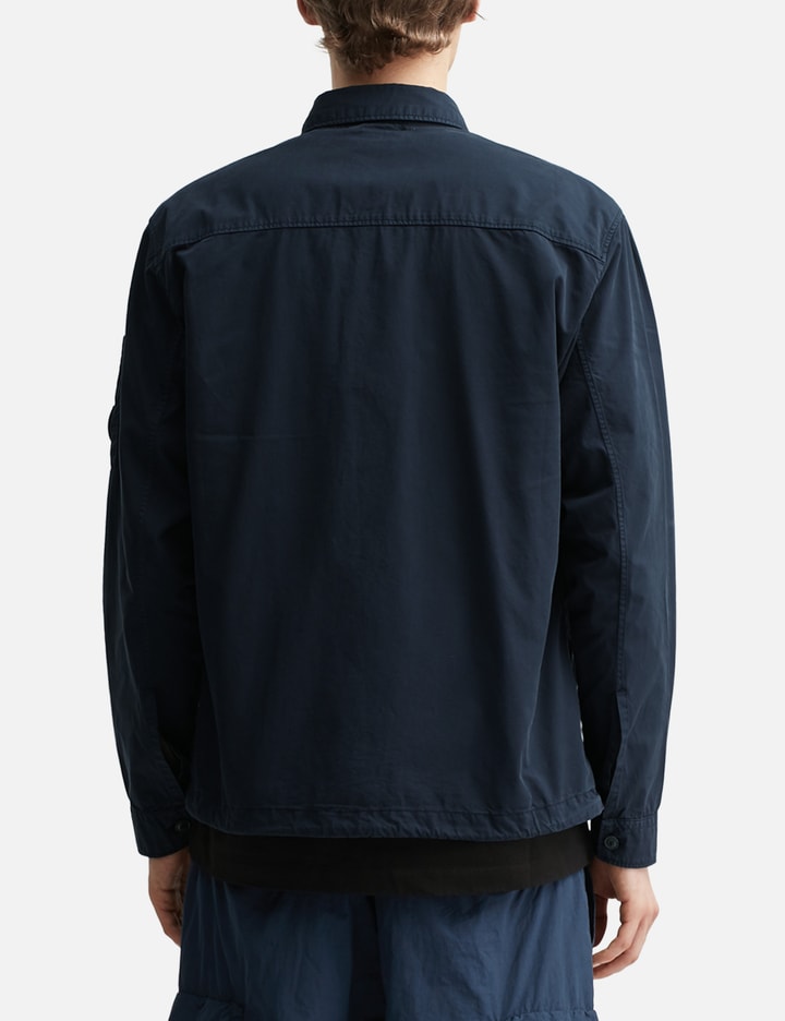 Organic Gabardine Lens Overshirt