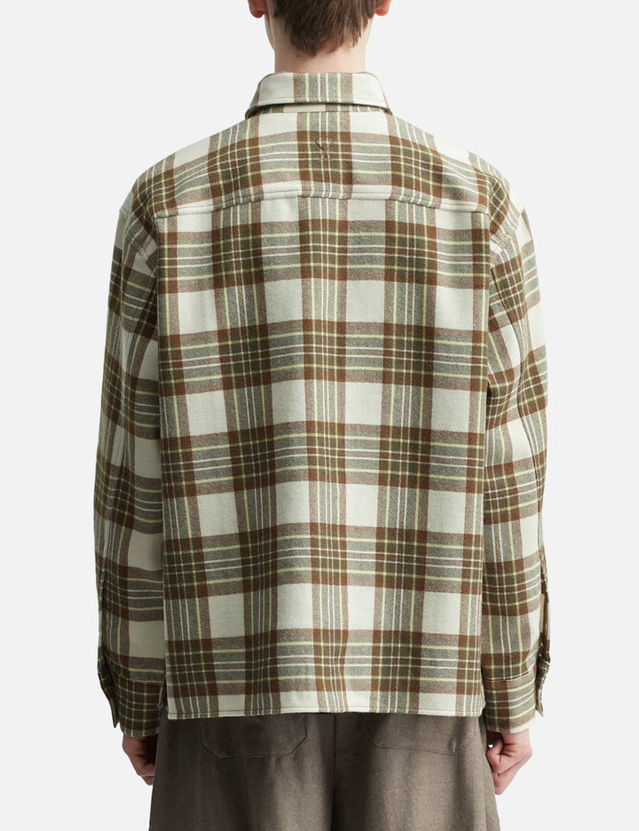 Checked Wool Overshirt