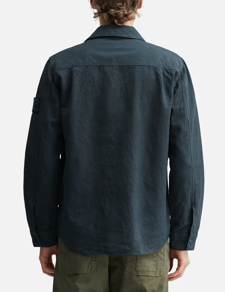 Cotton Linen Canvas_S.I.Ghost Overshirt