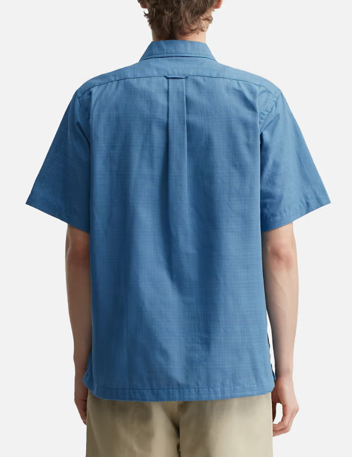 Open Collar Panama S/S Shirt
