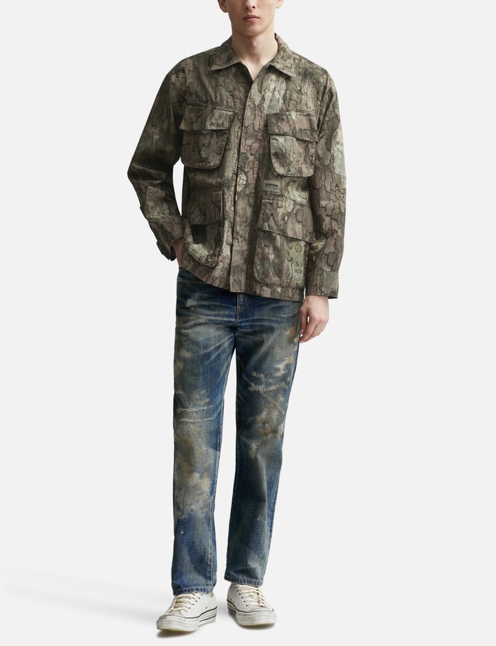 CAMOUFLAGE FATIGUE JACKET