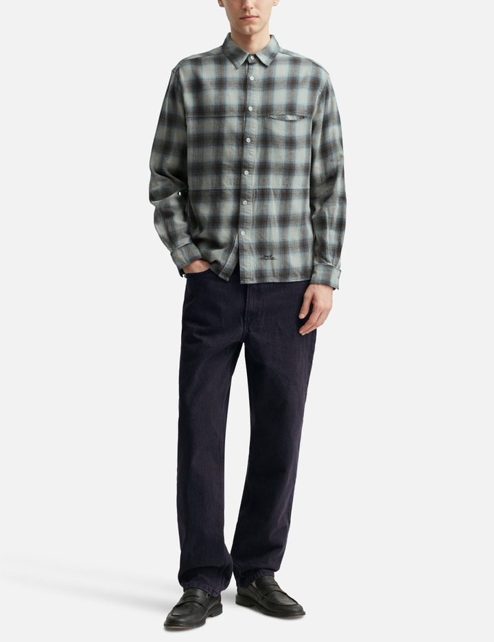 Plaid Panel Shirt