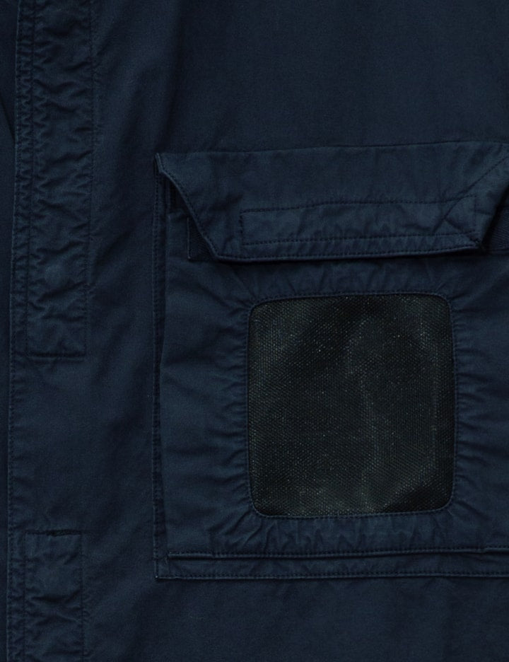 Organic Gabardine Lens Overshirt