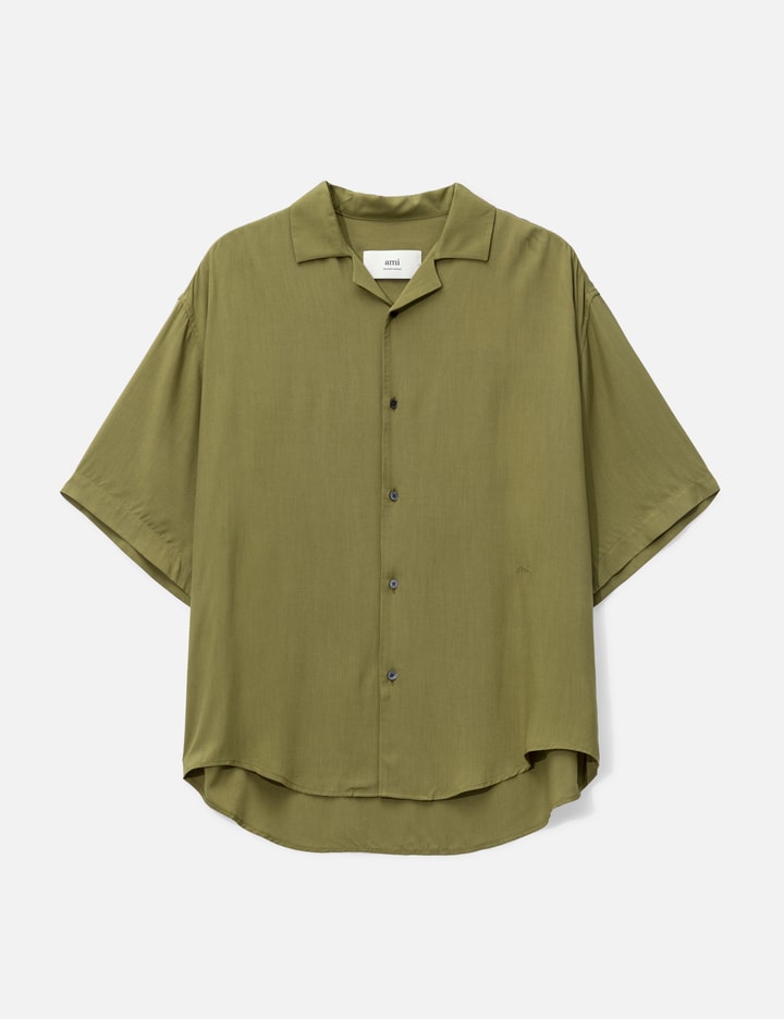 Round Hem Short Sleeve Shirt