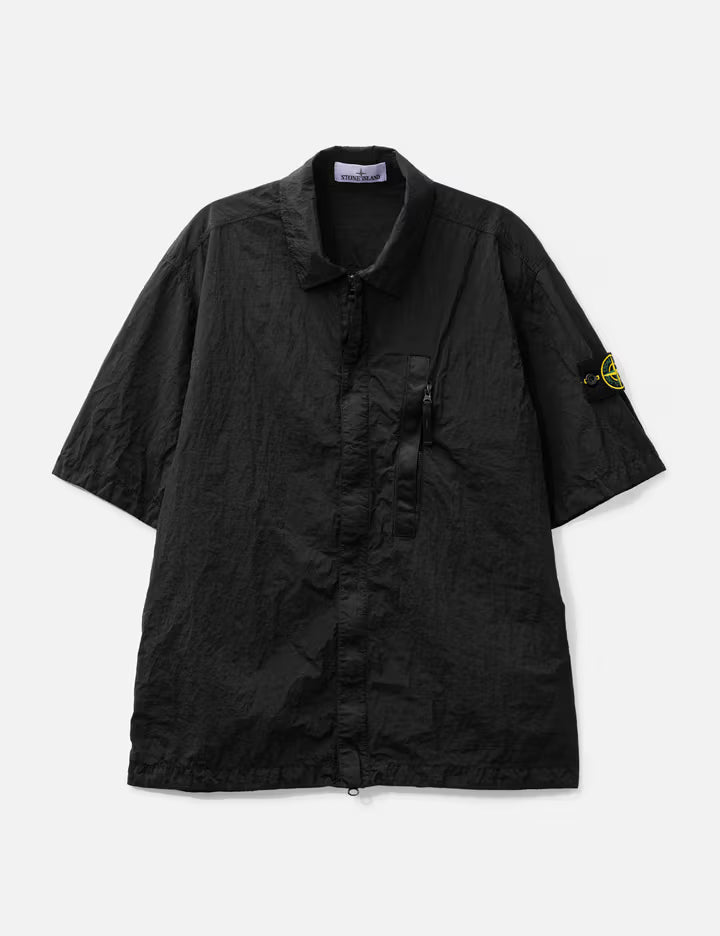 Nylon Metal In Econyl® Short Sleeve Shirt