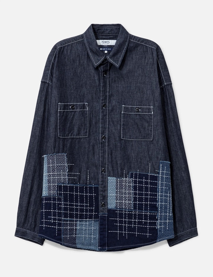 Denim Sashiko Shirt Rinse