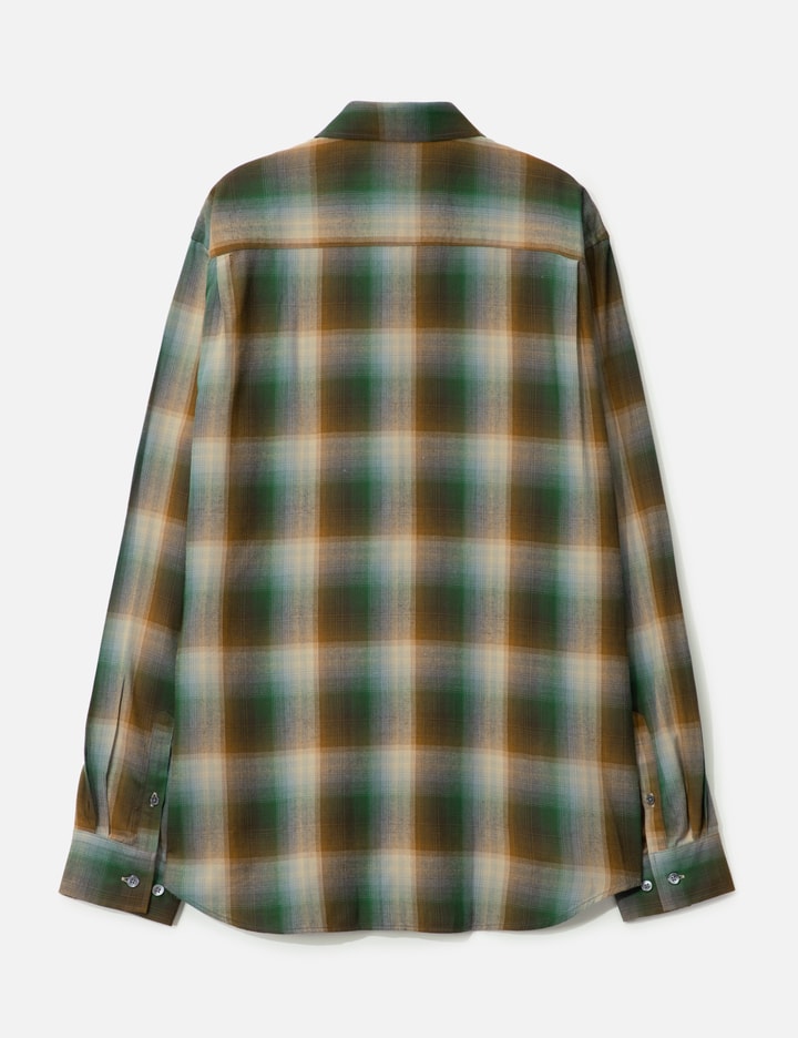 Check Embroidery Shirt