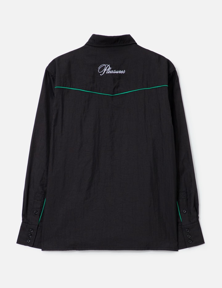 Nylon Western Button Up