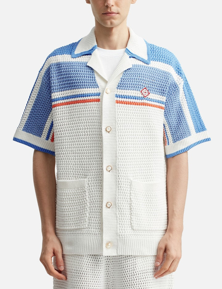 Faux Crochet Shirt