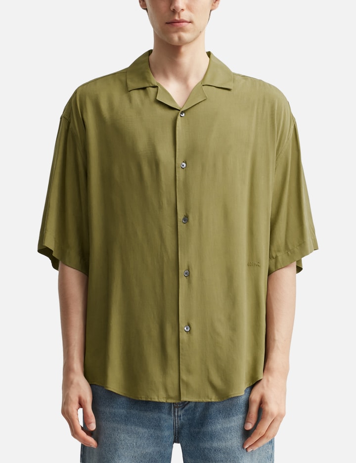 Round Hem Short Sleeve Shirt
