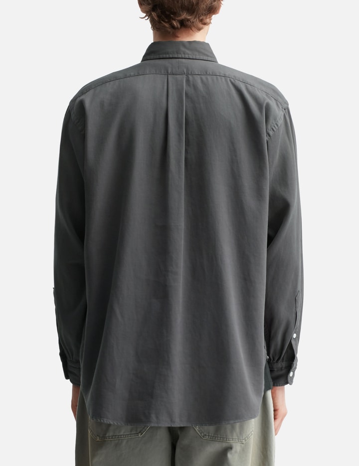 Double Weave Twill Regular Collar Shirt