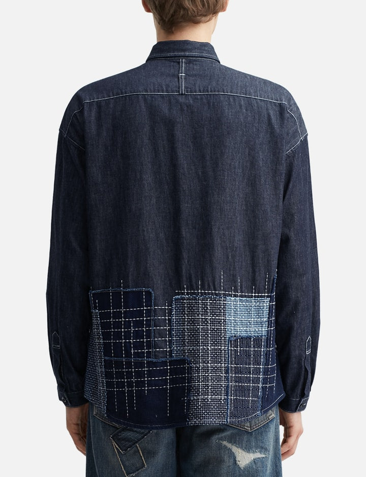 Denim Sashiko Shirt Rinse