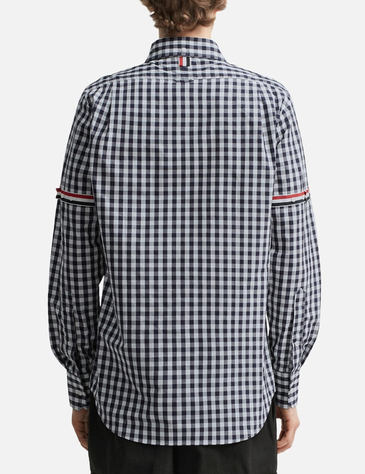 Gingham Check Poplin Armband Shirt