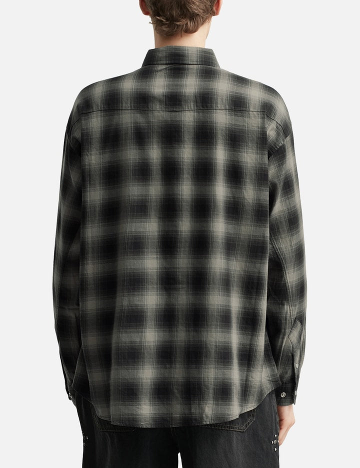 Loose Check Western Shirt