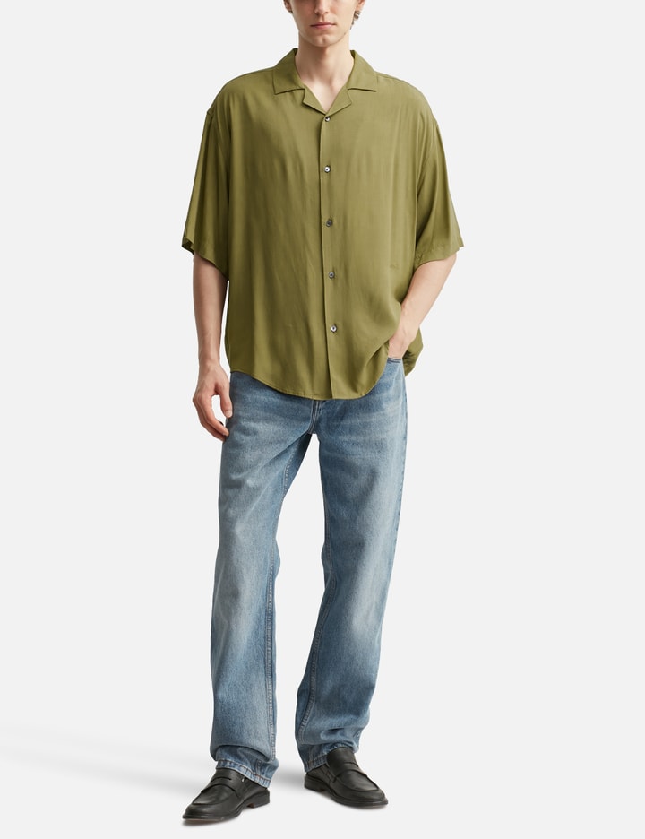 Round Hem Short Sleeve Shirt